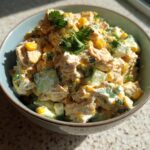 Street Corn Creamy Cucumber Chicken Salad
