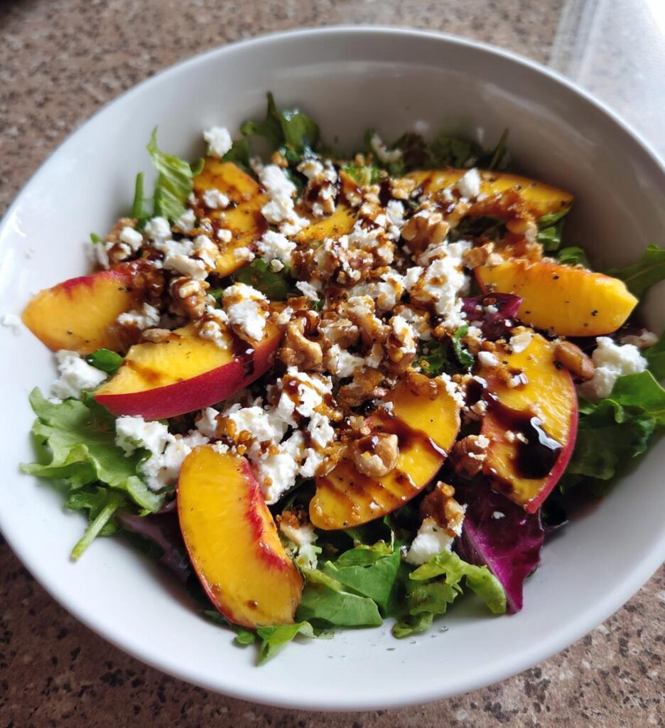 Summer Peach Salad