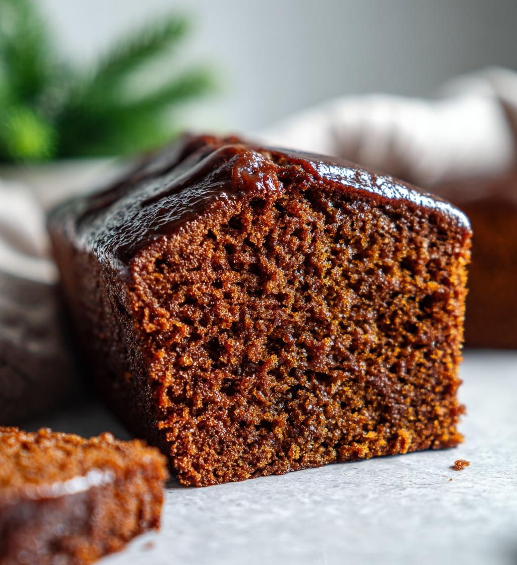 Super Moist Gingerbread Cake