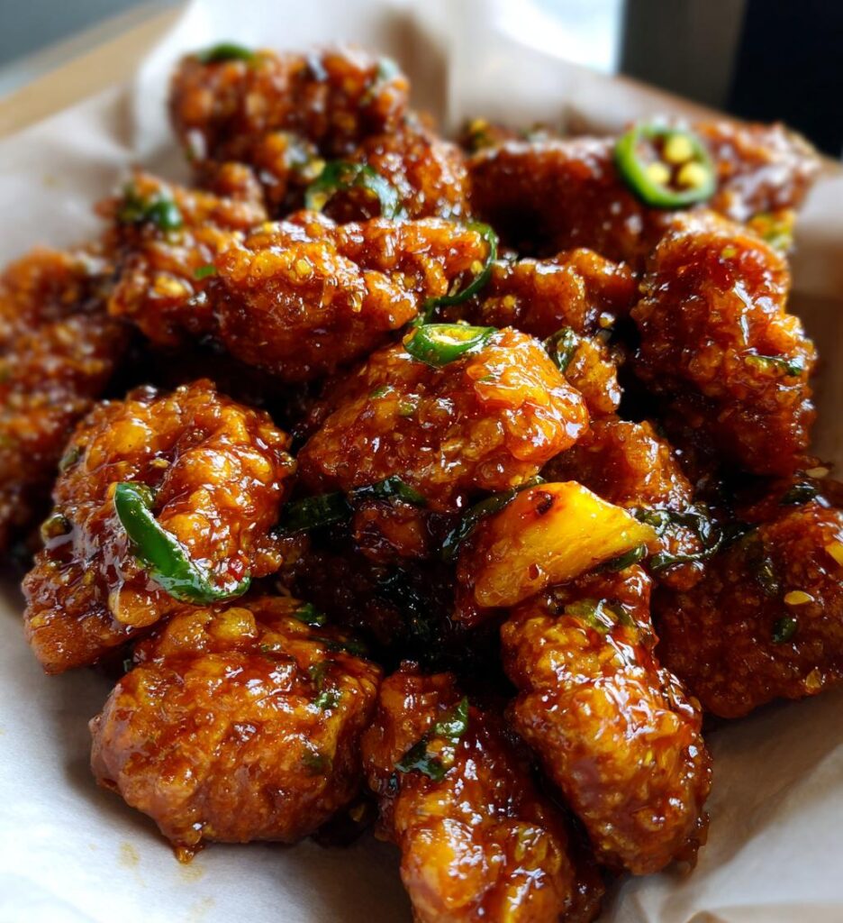 Sweet Jalapeno Pineapple Boneless Wings