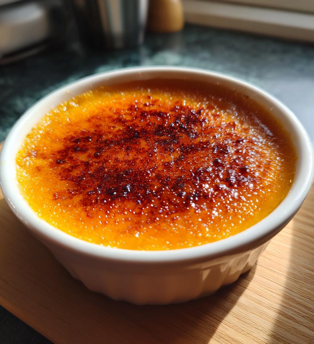 Sweet Potato Creme Brulee