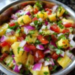 Tangy Pineapple Strawberry Salsa
