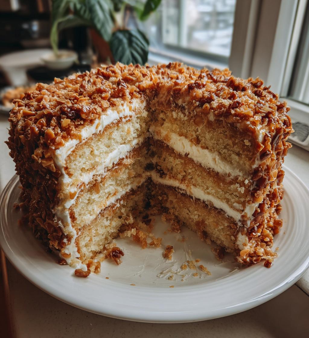 Toffee Crunch Cake