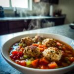 Turkey Meatball Soup
