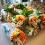 Vietnamese Summer Rolls with Chicken