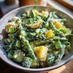Viral Green Crispy Potato Salad