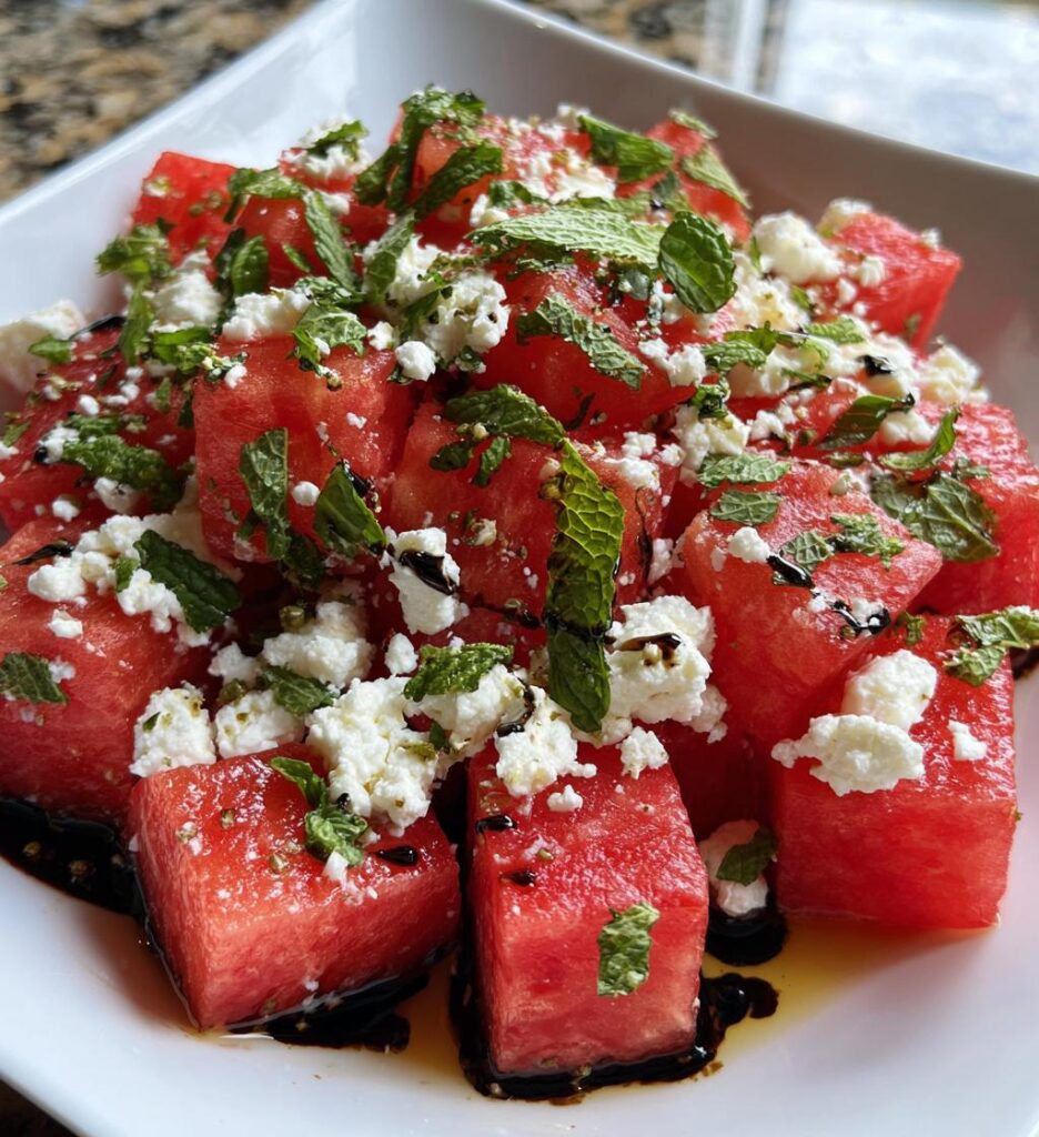 Watermelon Feta Salad