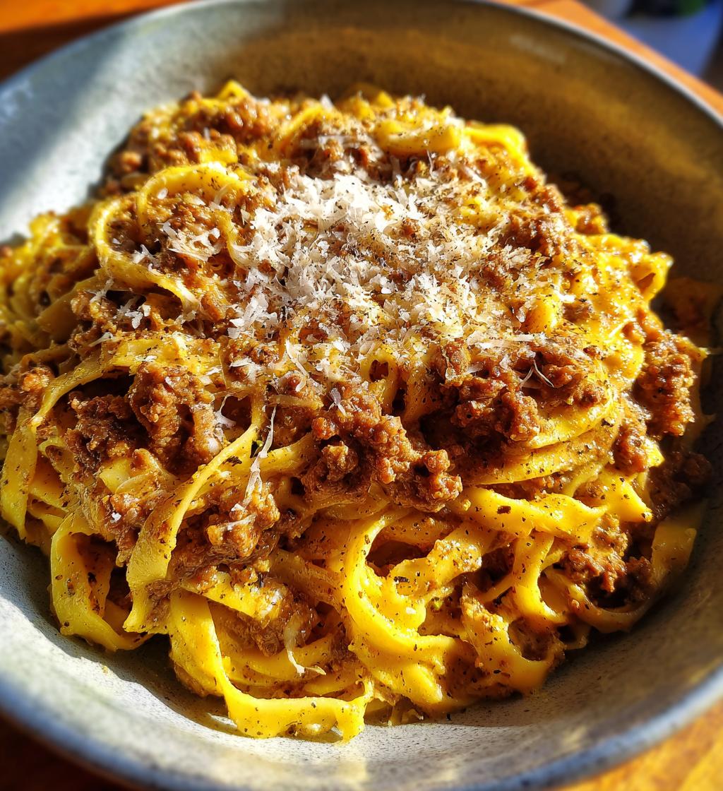 White Bolognese Sauce