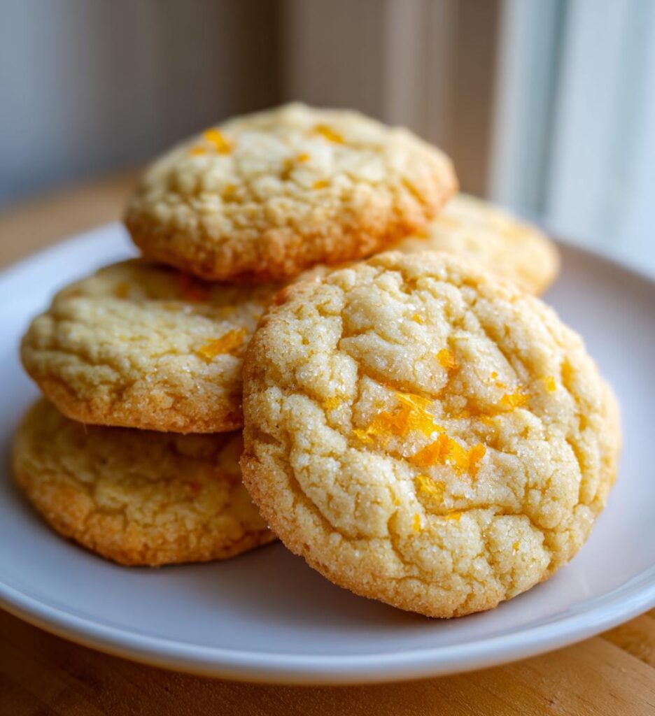 Winter Orange Sugar Cookies