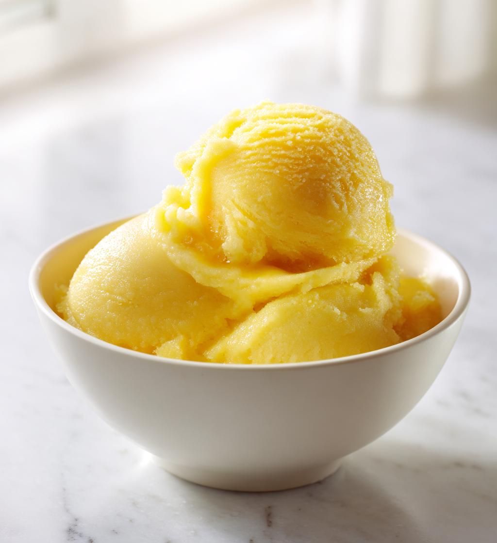 3-Ingredient Pineapple Sorbet