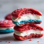 4th of July Whoopie Pies Red White and Blue