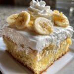 Banana Pudding Poke Cake