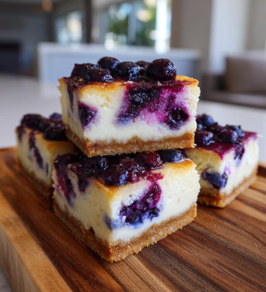Blueberry Cheesecake Bars
