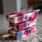 Blueberry Cheesecake Popsicles