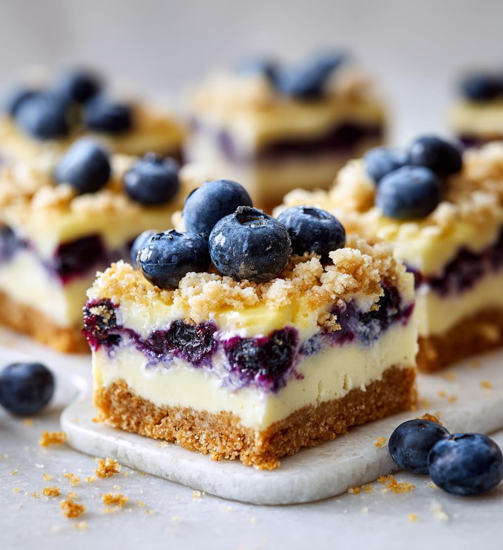 Blueberry Cream Cheese Bars
