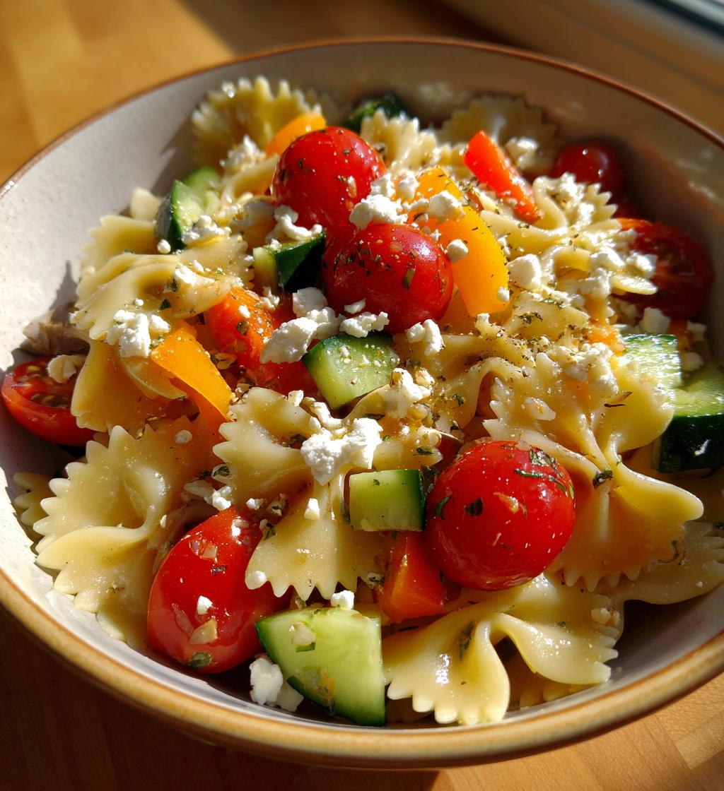 Bow Tie Pasta Salad