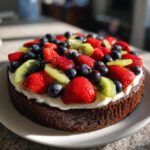 Brownie Fruit Pizza