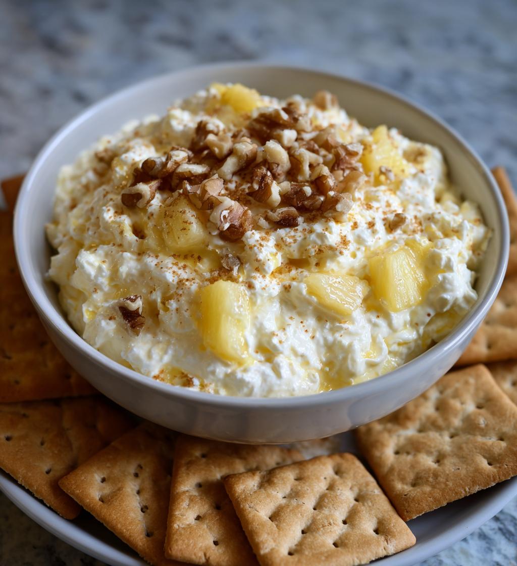 Cheesecake Pineapple Dip