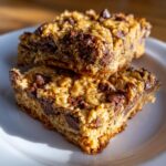 Chocolate Chip Peanut Butter Oatmeal Bars