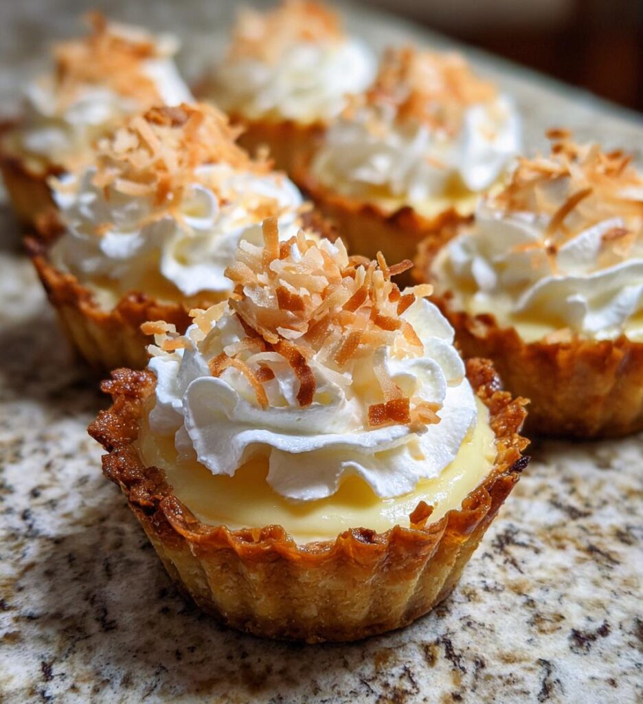 Coconut Cream Pie Dessert Cups