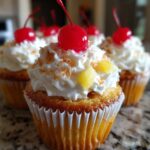 Dole Whip Cupcakes