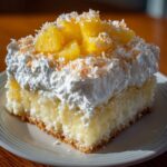 Easy Hawaiian Pineapple Coconut Poke Cake