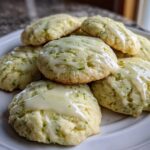 Easy Key Lime Cookies with Lime Glaze