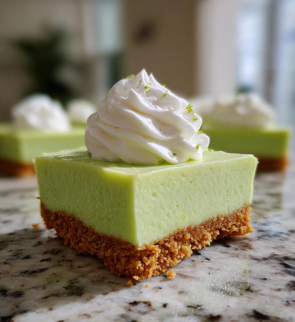 Easy Key Lime Pie Bars