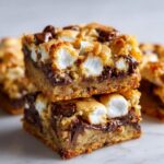 Easy Layered Smores Cookie Bars