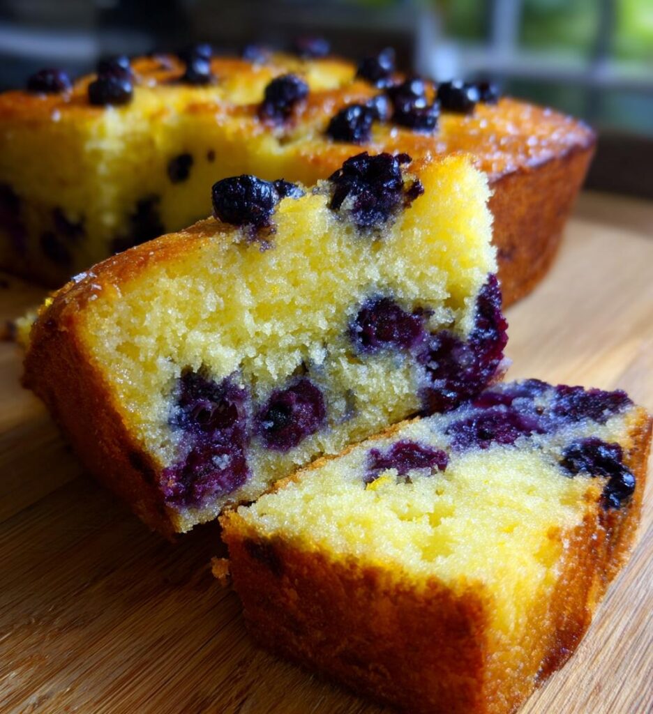 Easy Lemon Blueberry Sheet Cake