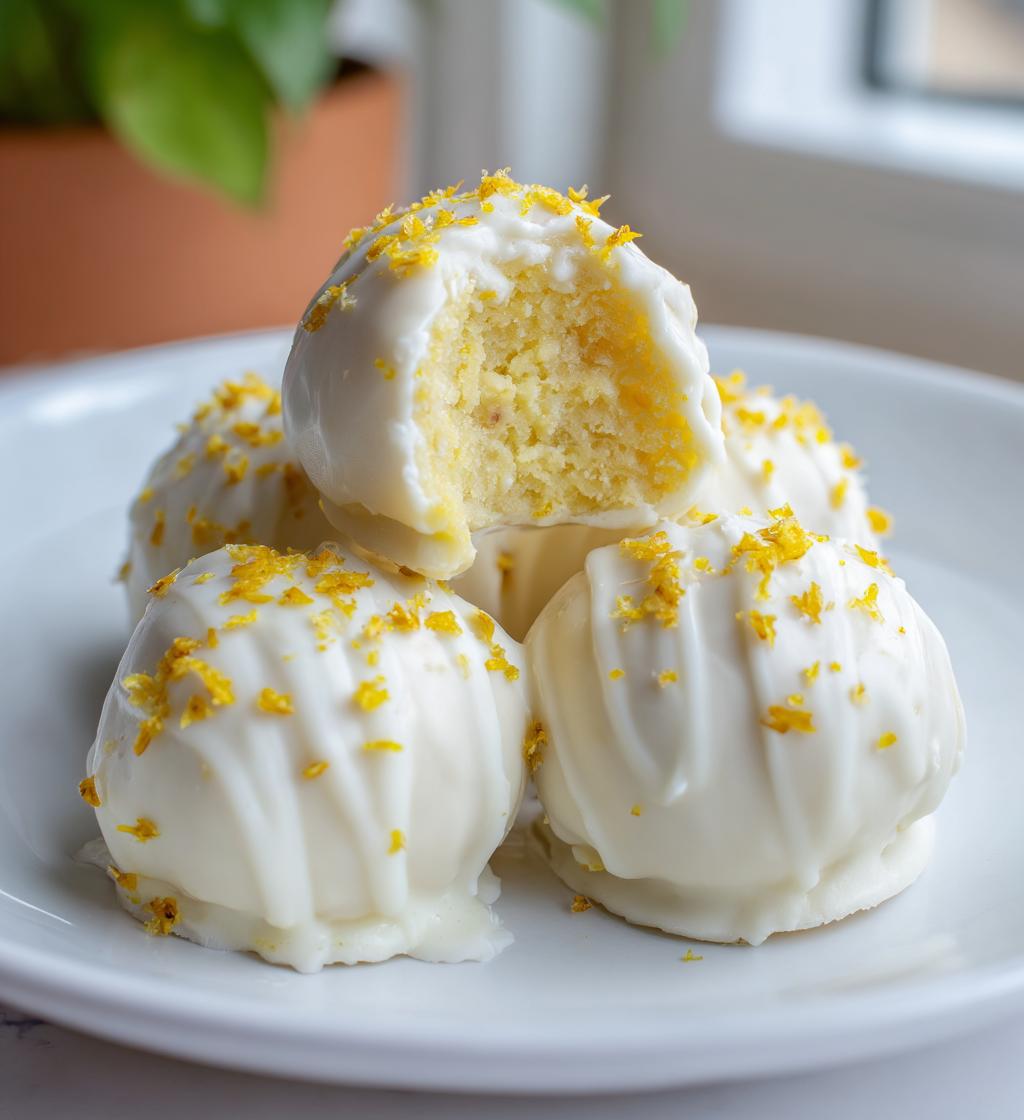 Easy Lemon Truffles