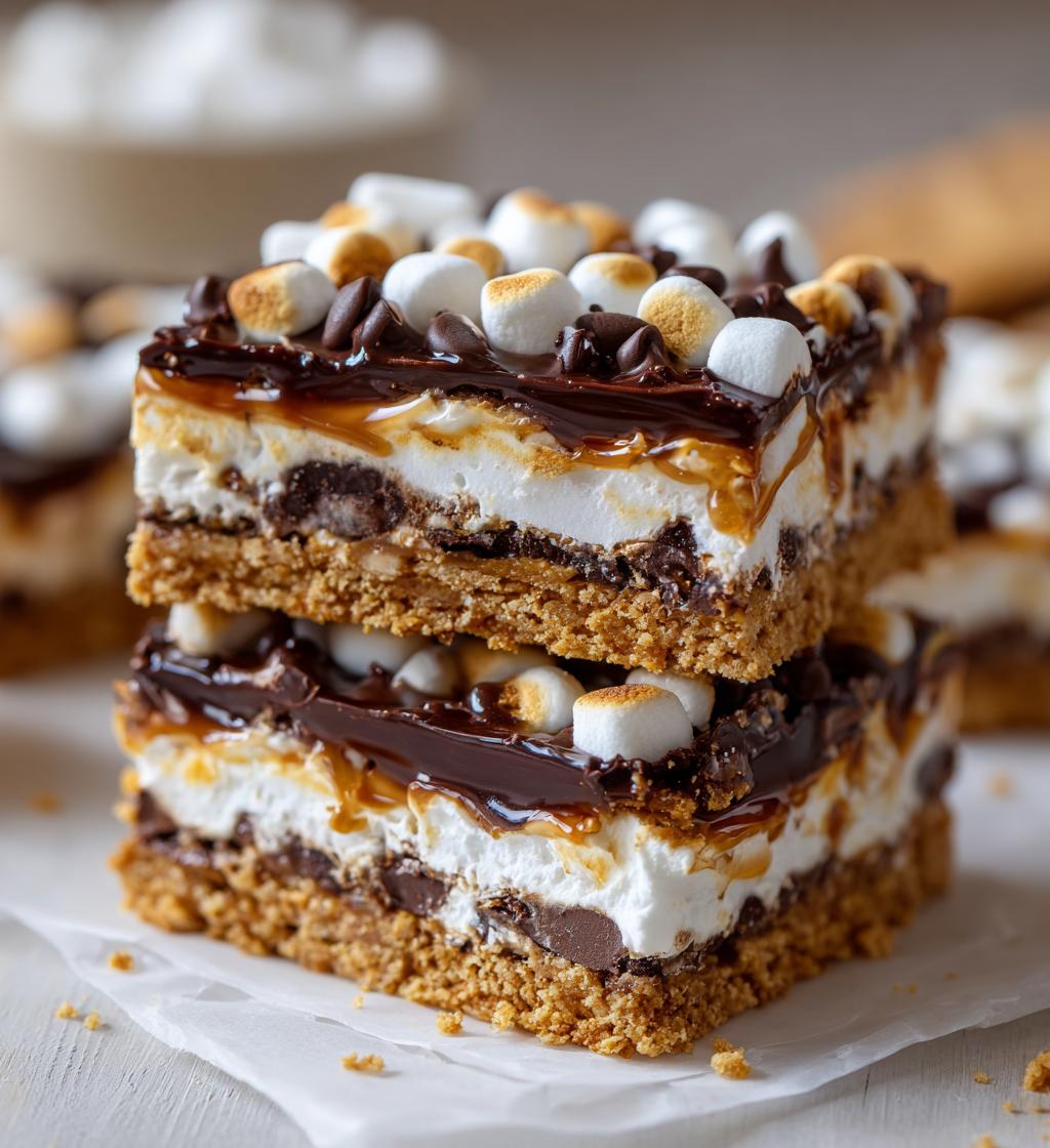 Easy No-Bake Smores Bars