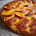 Easy Peach Custard Dessert