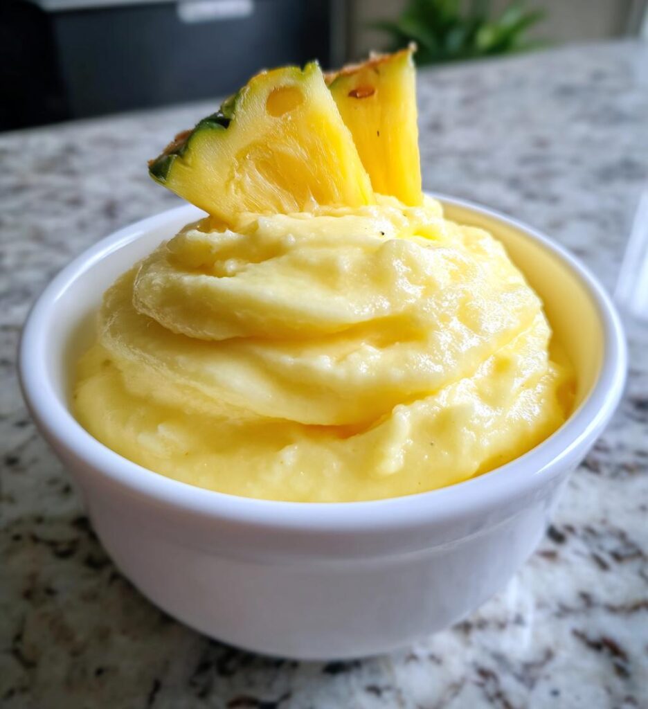 Easy Pineapple Dole Whip Copycat