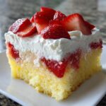 Easy Strawberry Poke Cake