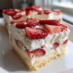 Easy Strawberry Shortcake Bars