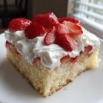 Easy Strawberry Shortcake Sheet Cake