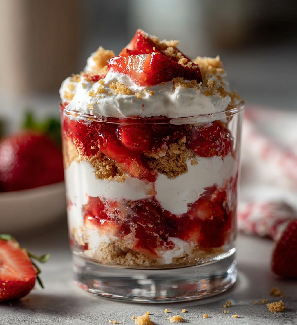 Easy Summer Strawberry Dessert