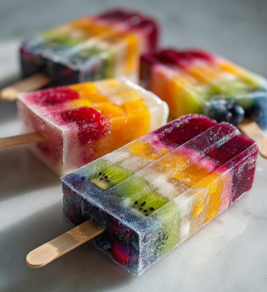 Edible Aquarium Popsicles