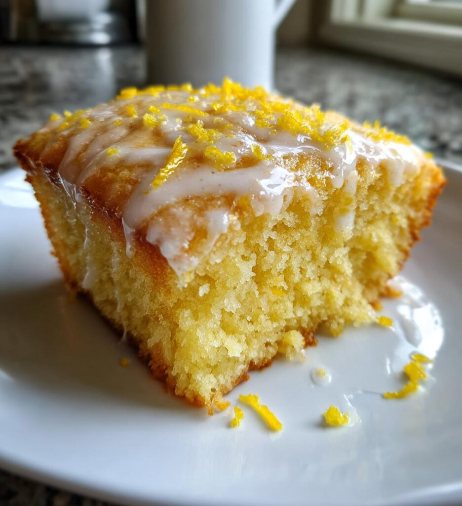 Fluffy Lemon Sheet Cake