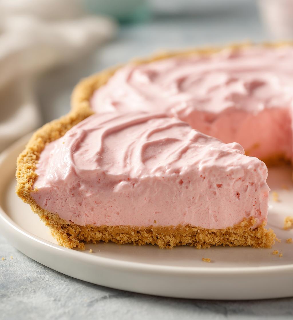 Fluffy Watermelon Pie