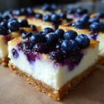 Gluten-Free Blueberry Cheesecake Bars