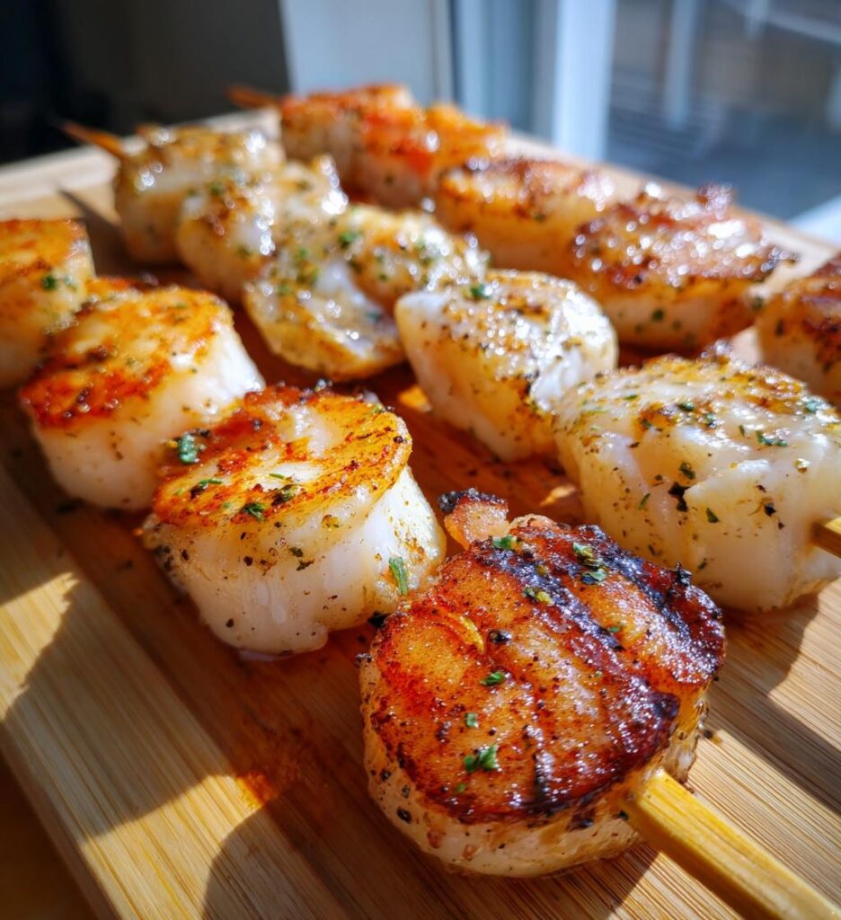 Grilled Seafood Skewers