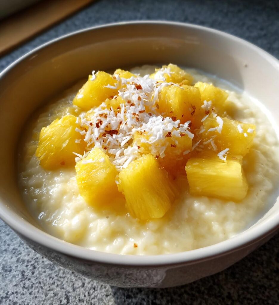Hawaiian Rice Pudding