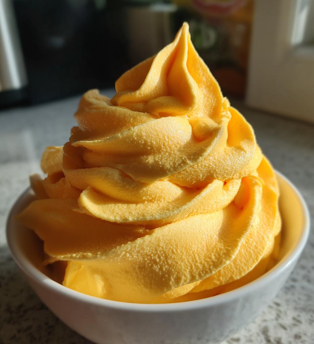 Homemade Orange Dole Whip