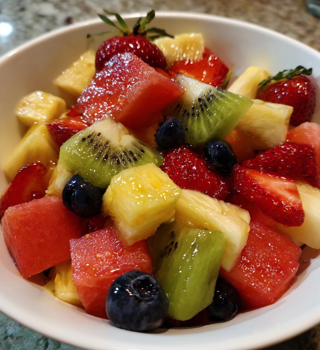 Honey Lime Fruit Salad