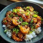 Irresistible Honey Garlic Shrimp Bowls