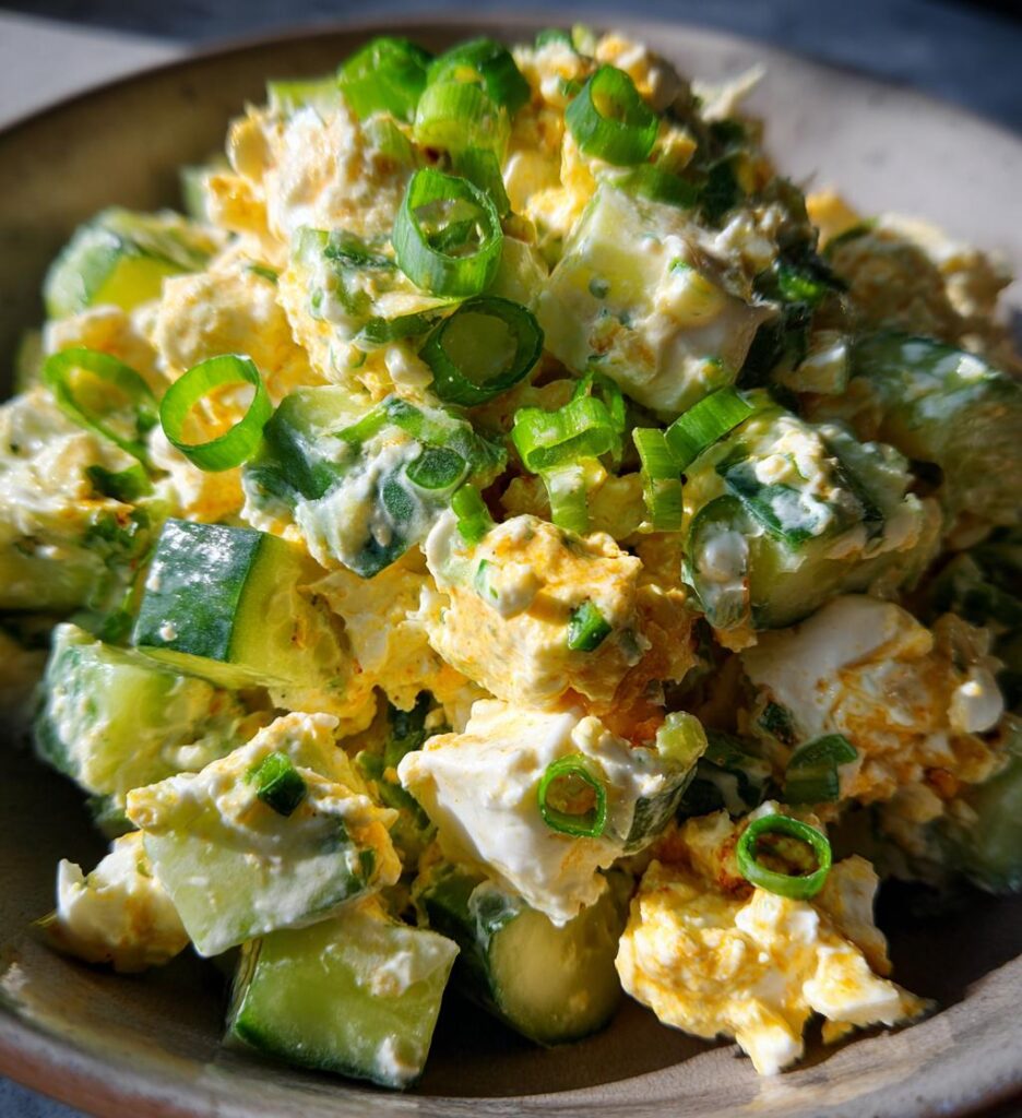 Jalapeno Popper Cucumber Salad