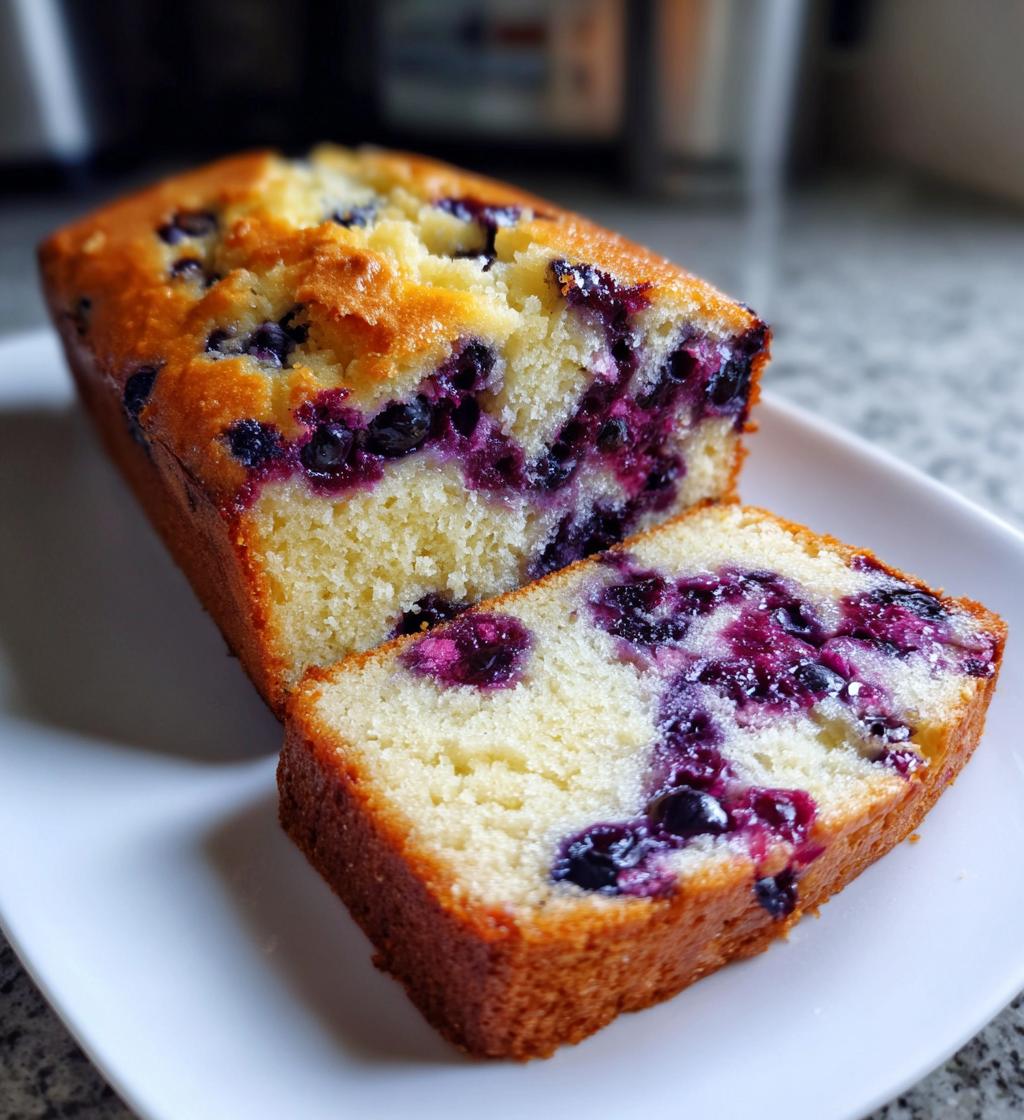 Lemon Blueberry Bread