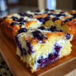 Lemon Blueberry Cheesecake Dump Cake